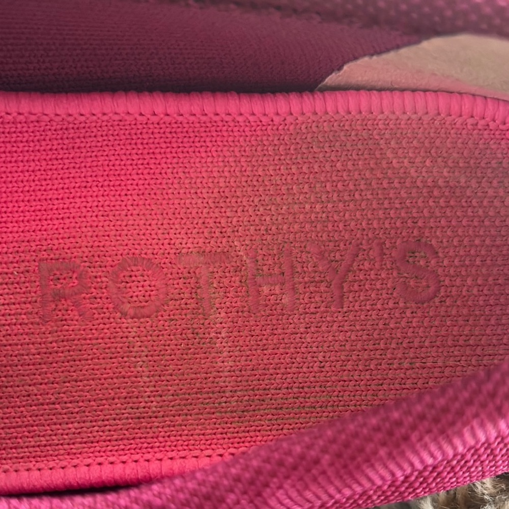 Rothy's Raspberry Canvas Driving Loafers - Picture 13 of 15